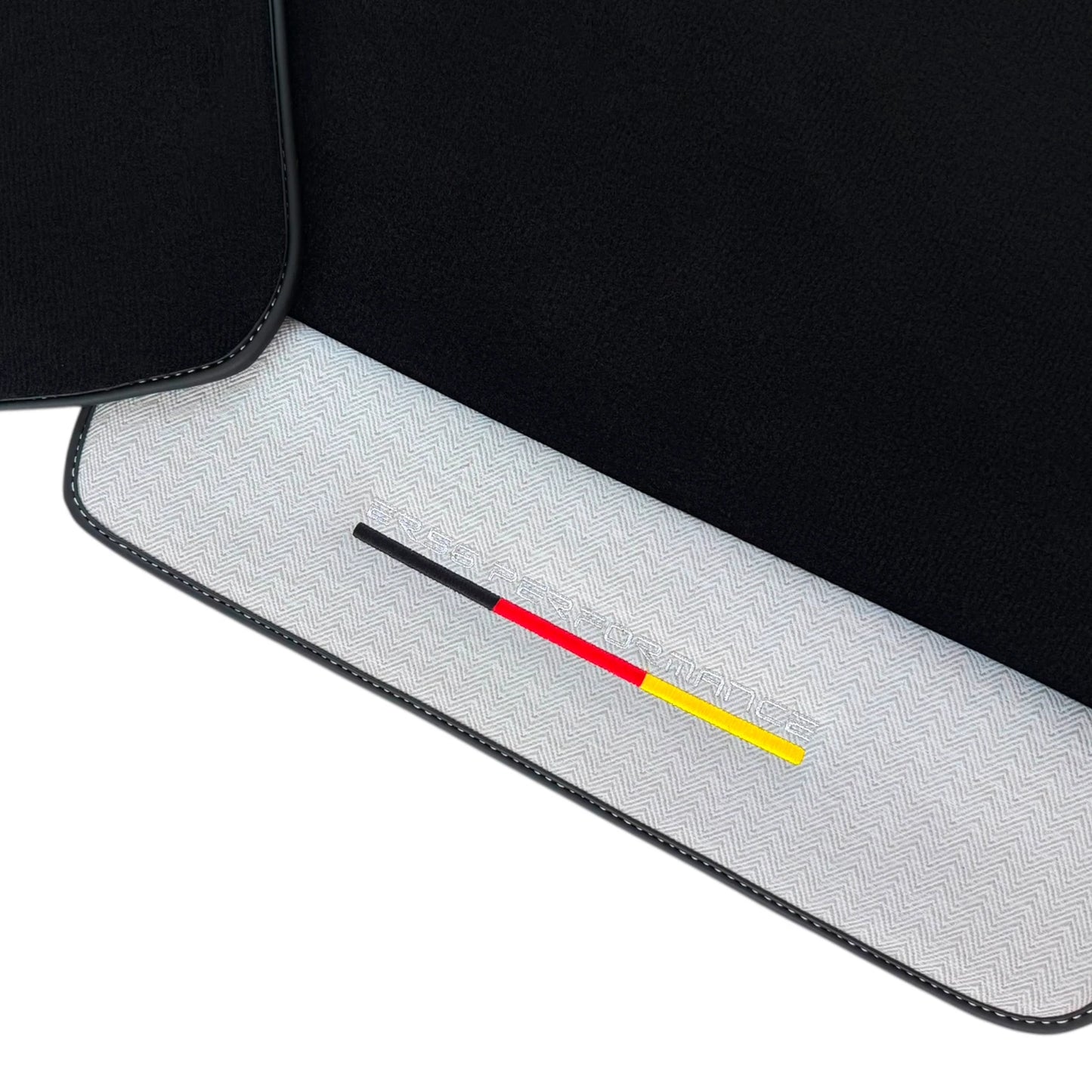 AutoWin Floor Mats for Rolls Royce Ghost Series II (2021-2024) Gray Leather