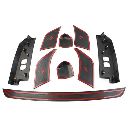 9 Pcs Black Side Moulding Body Kits for Land Rover Defender 90 110 (20-23)