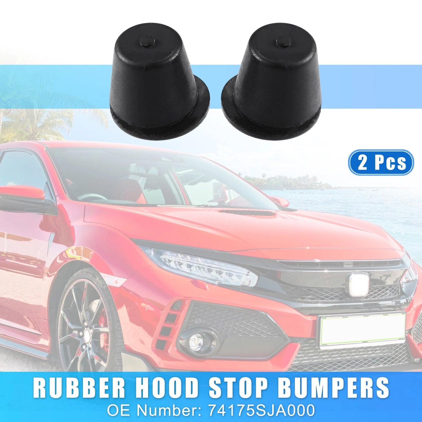 Hood Bumper Cushions for Acura TLX (2015-2017)
