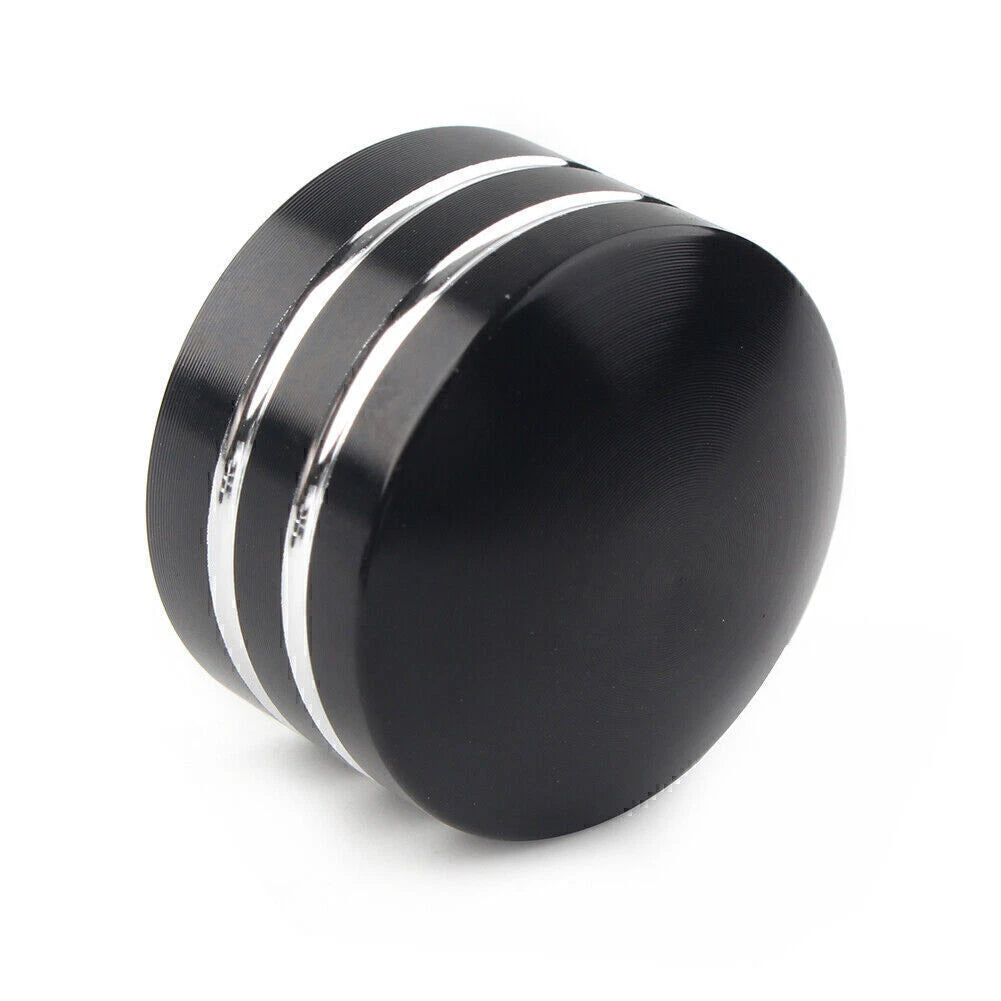 10 x Black CNC 9mm Motor Bolt Topper Caps for Harley