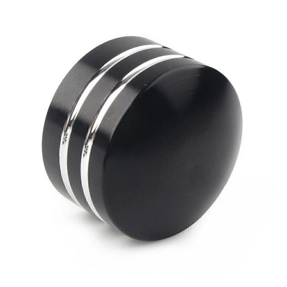 10 x Black CNC 9mm Motor Bolt Topper Caps for Harley