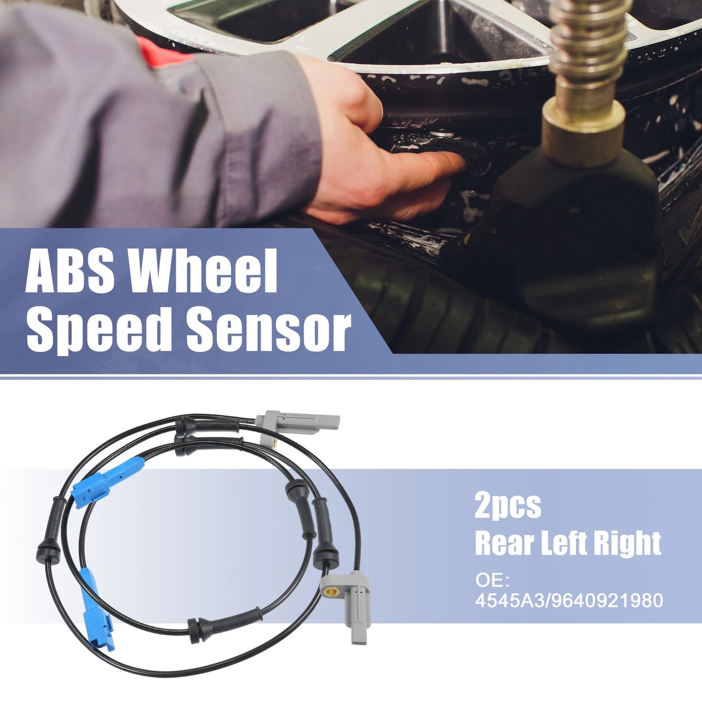Car Rear ABS Sensors for Peugeot 206 (1998-2019)