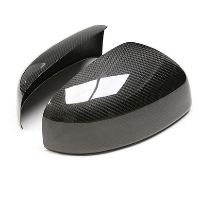 Real Carbon Fiber Side Rearview Mirror Cover Caps fit For NISSAN 370Z Z34 2009+