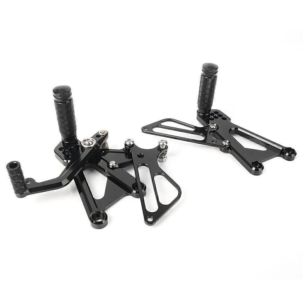 Rearset Footpegs for T595 509 955i 1050 Speed Triple (2006-2012) Black