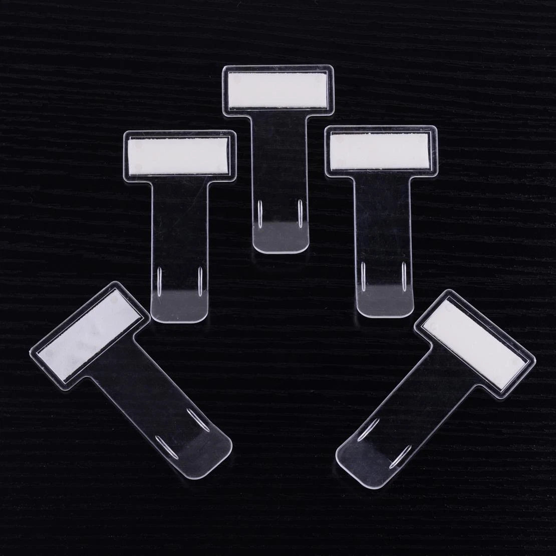 5 x Portable Clear Plastic Windscreen Parking Ticket Holder Clip for Car