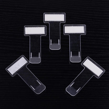 5 x Portable Clear Plastic Windscreen Parking Ticket Holder Clip for Car