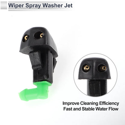 6 Pcs Washer Nozzle & Hose Connector for Honda