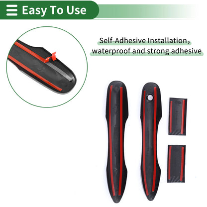 Door Handle Cover Trim for Toyota HiAce (2019-2020) Black
