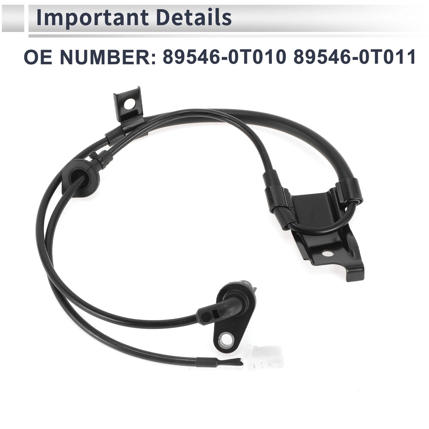 ABS Wheel Speed Sensor for Toyota Venza (2009-2015) 1 Pcs Rear Left