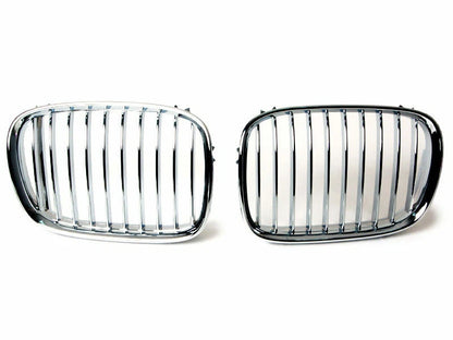 Front Bumper Chrome Grille for BMW E39 Sedan Touring M5 (1995-2004)
