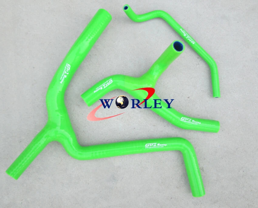 Silicone Radiator Y Hose RED for KAWASAKI KX450F (2009-2015)