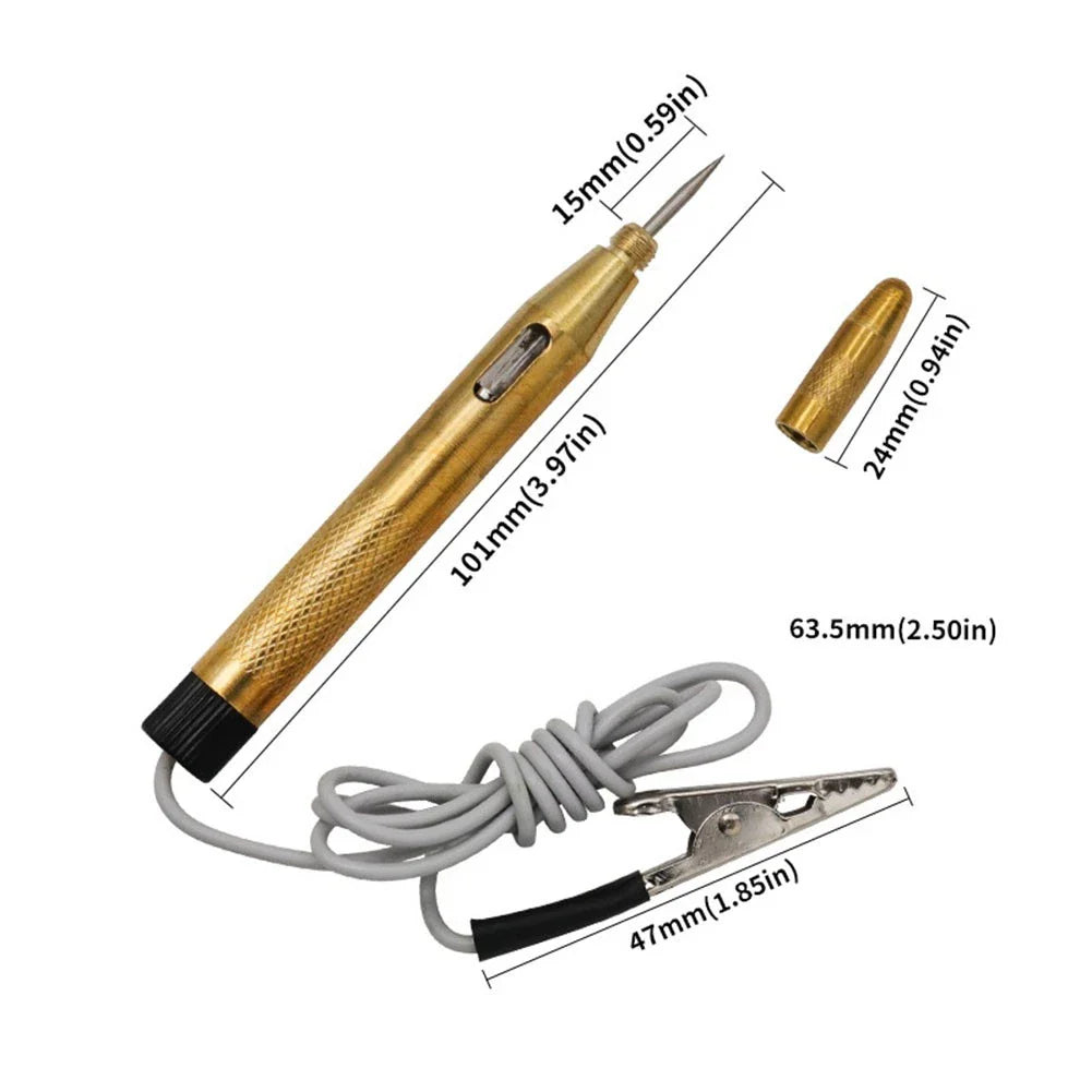 2pcs Circuit Testing Pen for Electrical Issues in Cars, Trailers, Boats