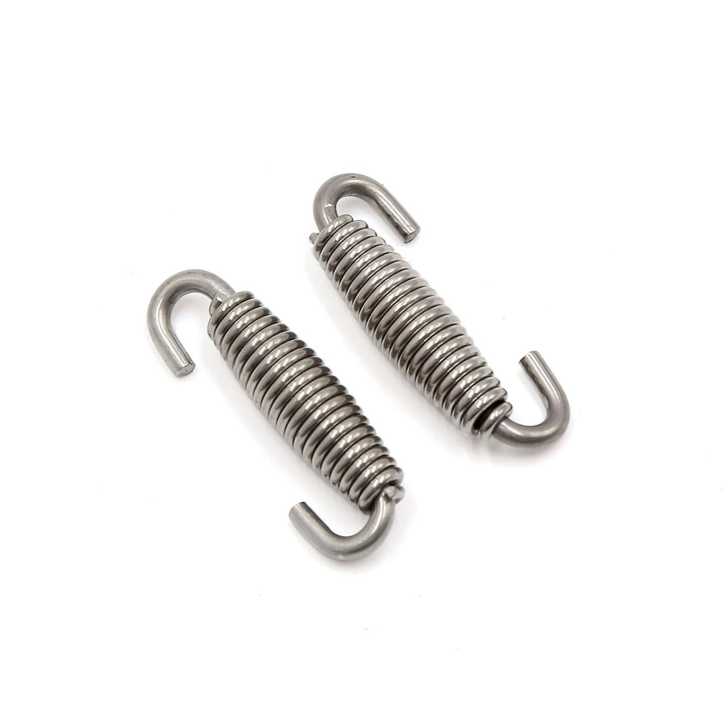 6 Pcs Exhaust Muffler Pipe with Swivel Spring for Motorcycle