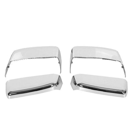 Set of Tow Mirror Cap Covers for Chevrolet Silverado Sierra 2500HD 3500 (2007-2018)