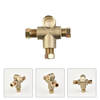 10mm Brake-Pipe Unions 3 Way 3/16 Brake Pipe Fittings for Universal