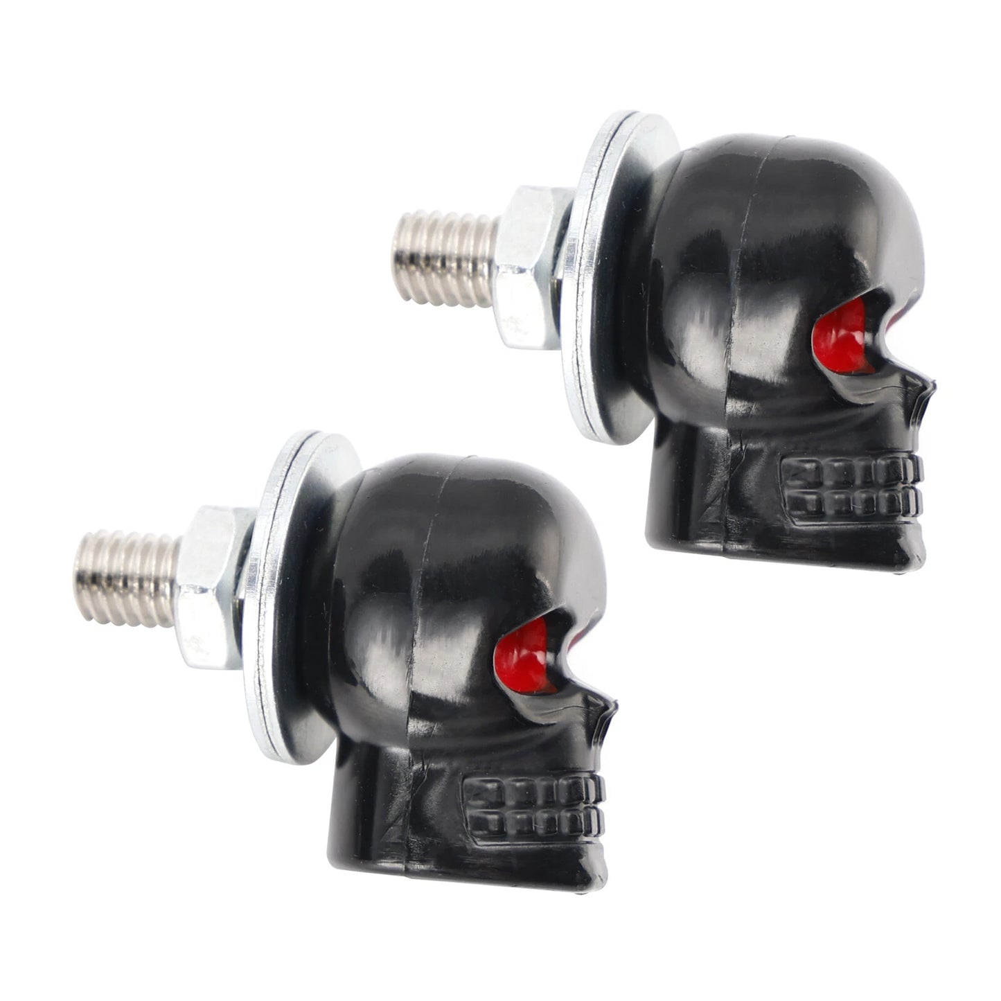 M6 Black Plastic License Plate Screws for Chopper