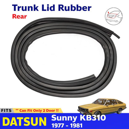 Trunk Lid Luggage Rubber Weatherstrip Fits Datsun Sunny KB310 2D Coupe 77-81 D11