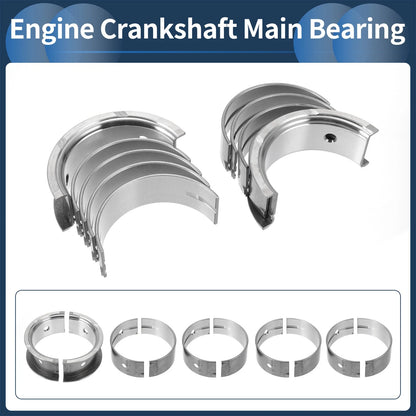 10 x Main Bearing Set for Mitsubishi L200 (1986-1995)