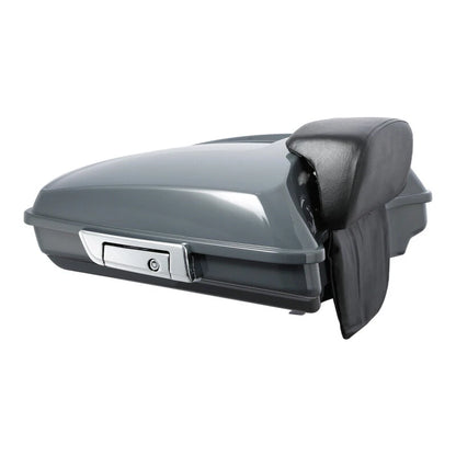 Trunk Mount Rack for Harley CVO Road Street Glide (2014-2025) Gunship Gray