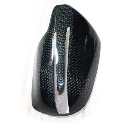 Real Carbon Fiber Add-on Side Mirror Cover for Benz CLS-Class C219 2009-2011