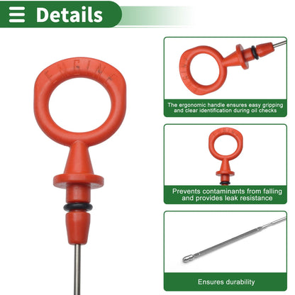 Oil Level Dipstick for Volvo VN 6 12.1L D12 (2004)