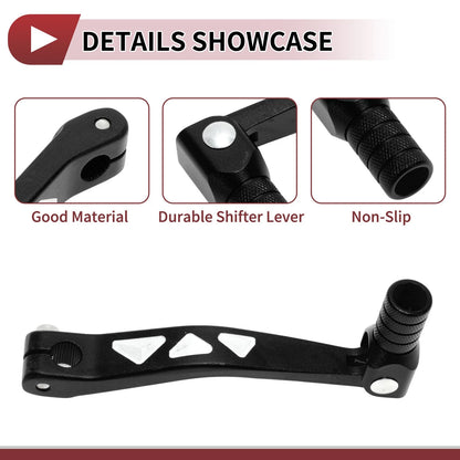 Folding Black Gear Shifter Lever for Kayo T4L