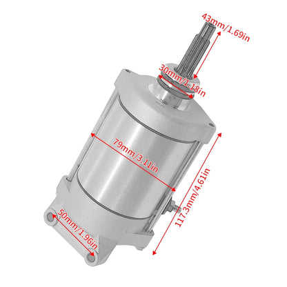 Starter for Polaris Ranger 900 XP, 1000 Crew, ACE 900, RZR 4, RZR XP 1000 (2013-2023)