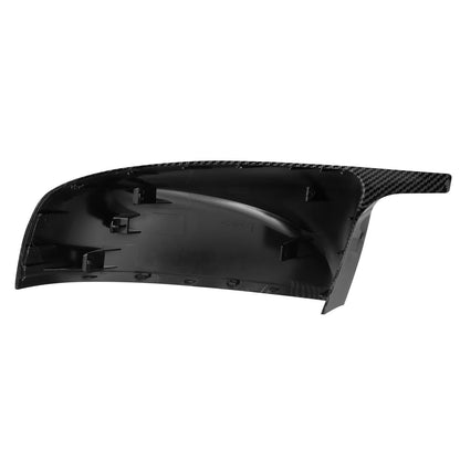Pair for BMW E70 E71 E72 Carbon Fiber Pattern Rear View Mirror Covers Cap