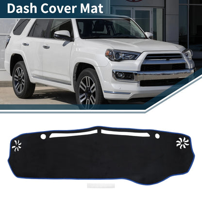 Dashboard Cover Mat for Mazda Flair Crossover Sun Protector Black Blue (2014-2020)