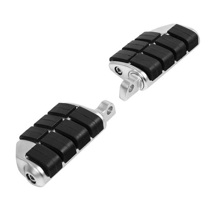 Footpeg Pegs for Harley Touring Street Road Glide Dyna Satin Chrome