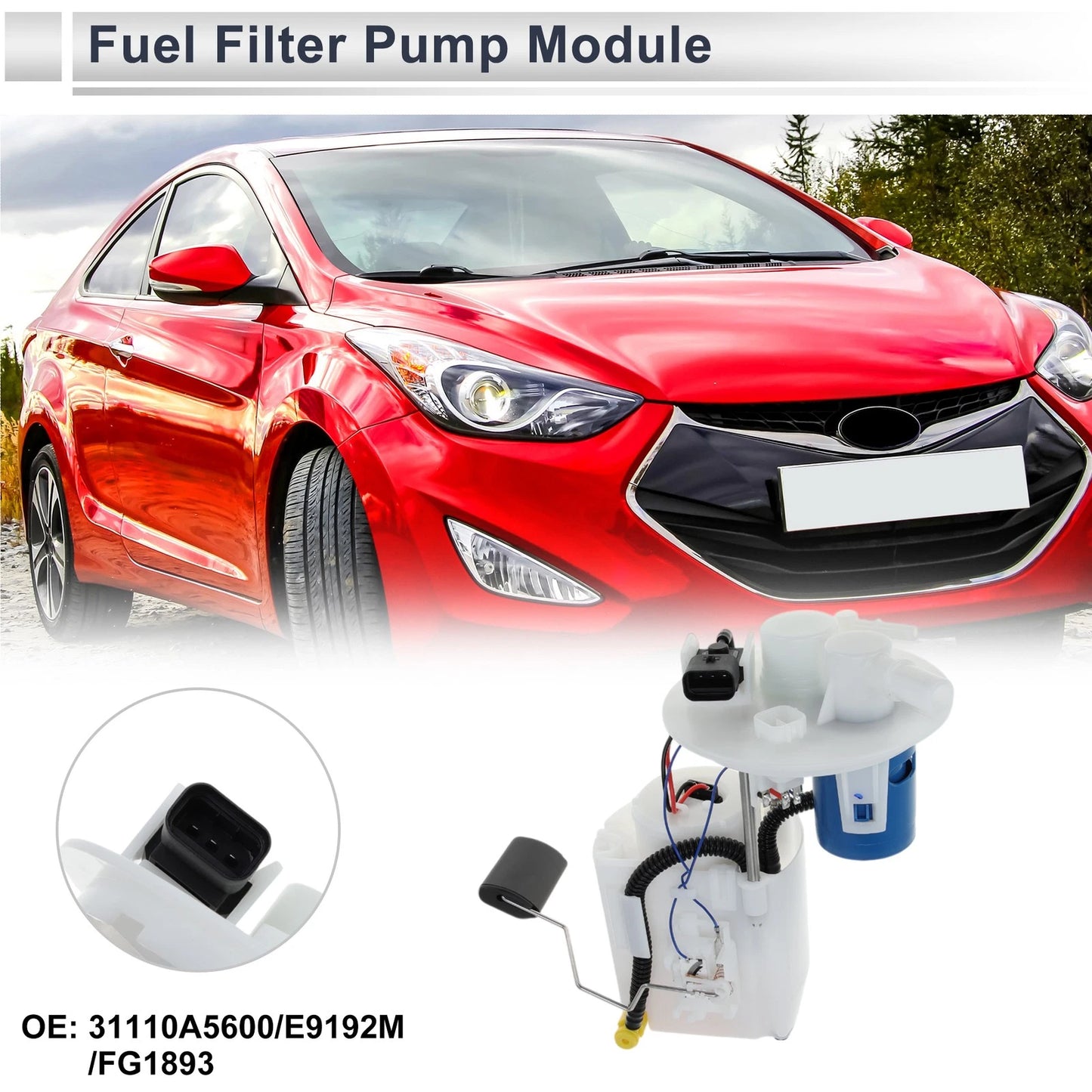 Fuel Pump Assembly for Hyundai Elantra Coupe, Elantra GT (2013)