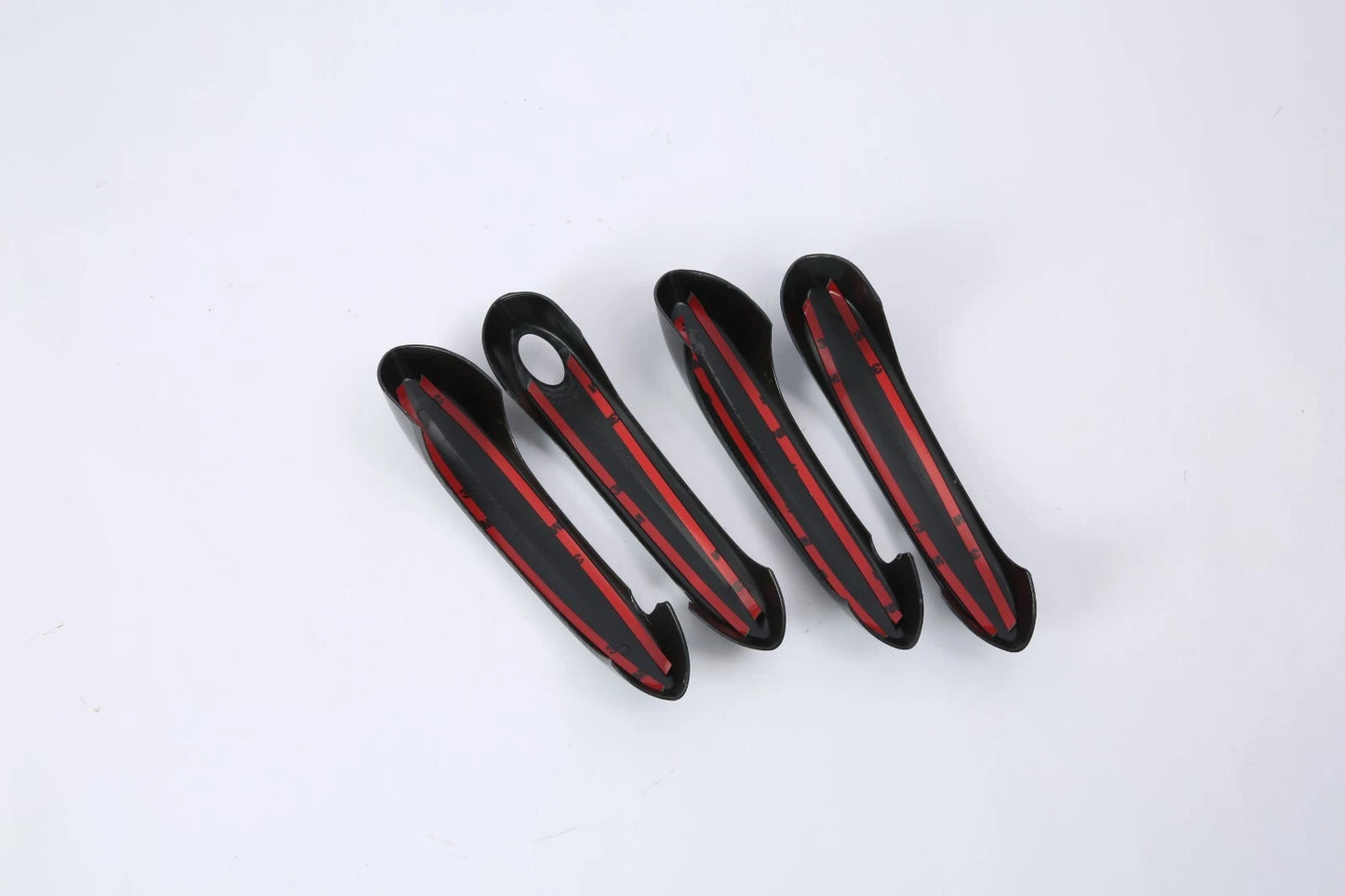 ABS Carbon Fiber Look Side Door Handle Cover Trim for 2018-2024 BMW X3 G01
