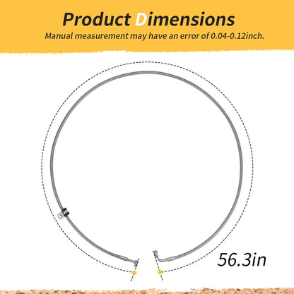 Rear Brake Line for Polaris Sportsman 550 850 Scrambler 850 XP (2013–2025)
