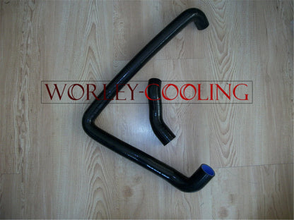 ALUMINUM Radiator & BLACK HOSE for Nissan 300ZX Z32 3.0 TURBO (1989-1997)