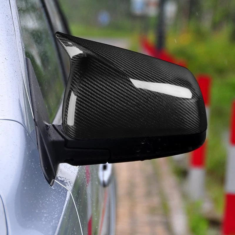 Carbon Fiber Adhesive Side Mirror Shell Cover for Mitsubishi Lancer EVO 2008-12