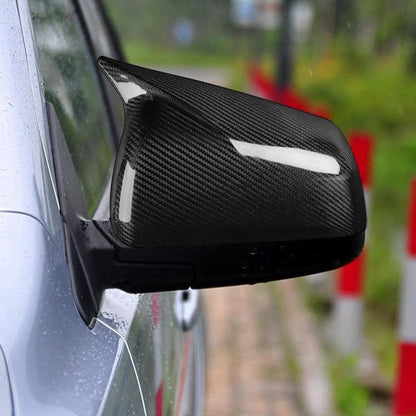 Carbon Fiber Adhesive Side Mirror Shell Cover for Mitsubishi Lancer EVO 2008-12