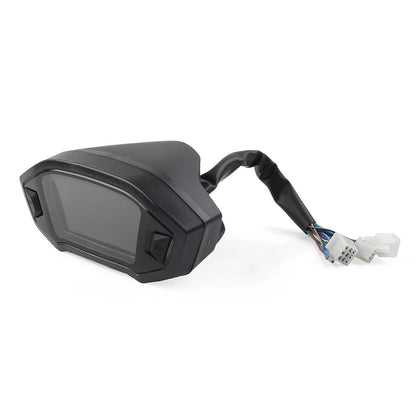 Universal LCD LED Digital Motorcycle Odometer Speedometer Gauge for Various Models