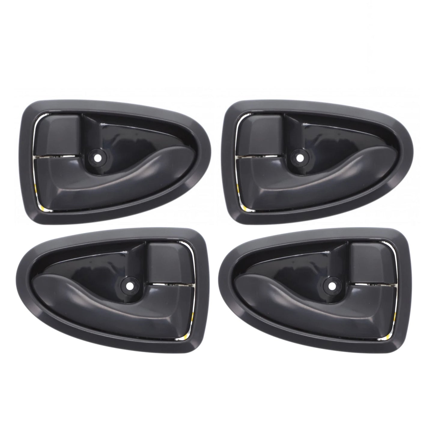 Inner Door Handle Set of 4 for Hyundai Accent LC (2000-2006) Grey