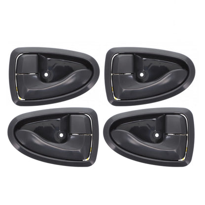 Inner Door Handle Set of 4 for Hyundai Accent LC (2000-2006) Grey