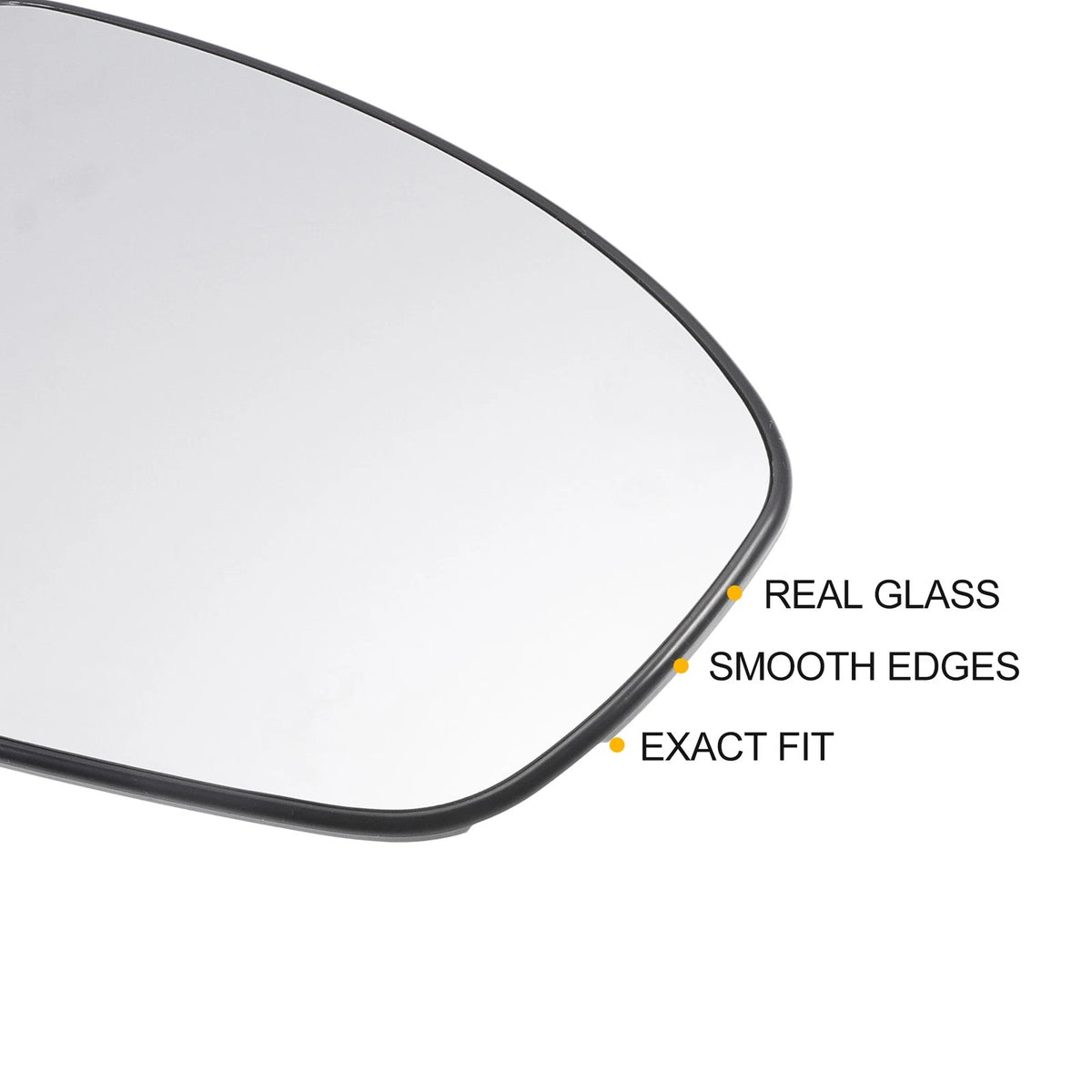 Heated Right Side Mirror Glass w/ Backing Plate for Nissan Altima (2019-2021)