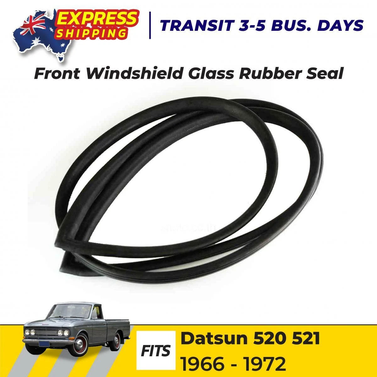 Front Windshield Rubber Weatherstrip Fits Datsun 520 521 Pickup 1300 Ute 1966-72
