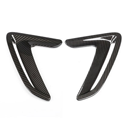 Black Side Body Marker Fender Air Wing Vent Trim for BMW 3 Series GT (2013-2017)
