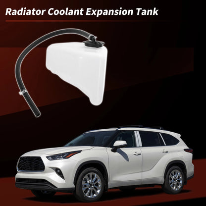 Coolant Expansion Reservoir Tank for Toyota Highlander L4 2.4L/V6 3.3L