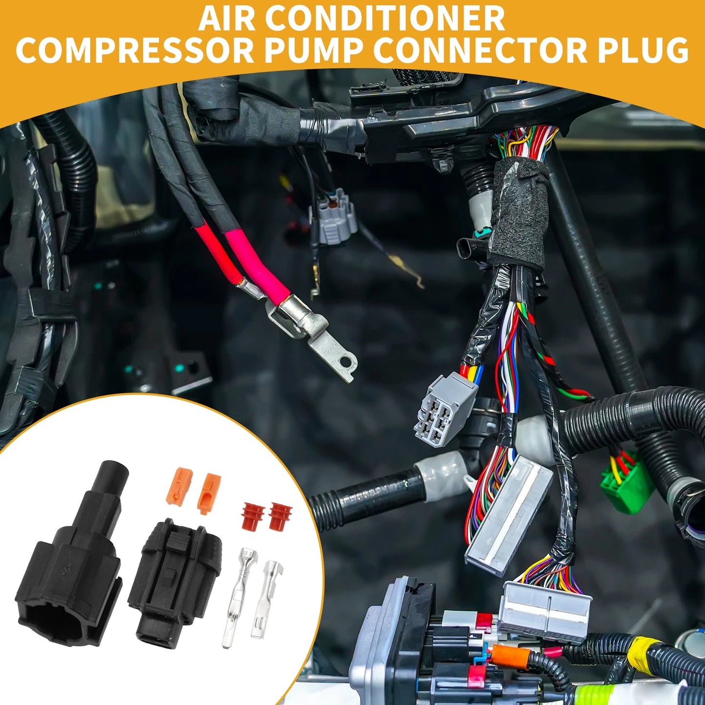 Pin Connector for Nissan Air Conditioner Compressor Pump