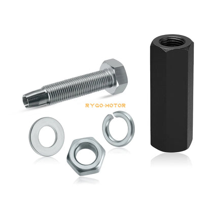 1/4 Black Quick Release Flag Pole Holder Mount for ATV UTV Dirt Bike