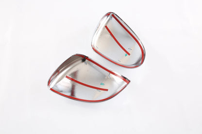 Chrome Rearview Mirror Cover Trim for Mercedes Benz C Class Sedan (2022-2023)