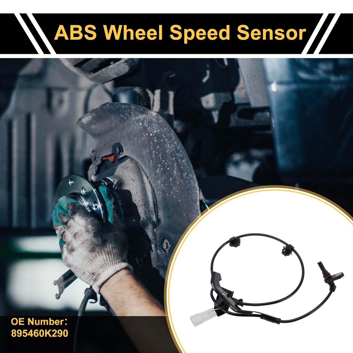 Wheel Speed Sensor / 1Pc / Wheel Speed Sensor for Toyota Hilux (2016–2016)