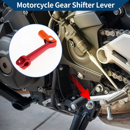 Folding Shifter Lever for Bosuer M5 Red Orange