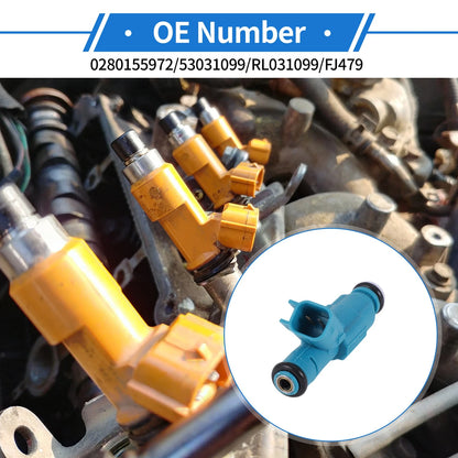1 Pcs V6 3.7L Fuel Injector for Dodge Ram 1500 (2002-2003)