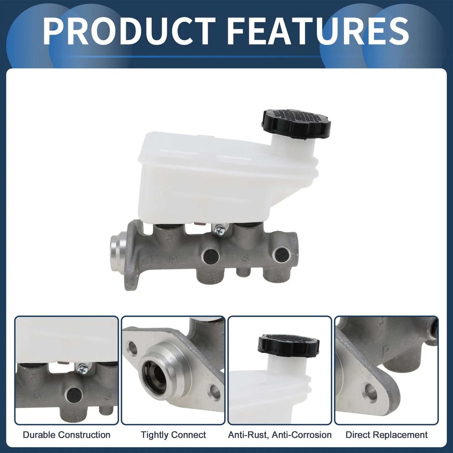 Brake Master Cylinder with Reservoir for Hyundai Getz (2005-2009)